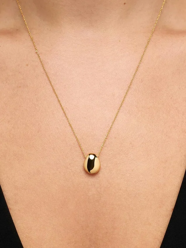 Collana Mini Pebble in oro di Ana Luisa
