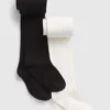 Collant basic in maglia per bambini (confezione da 2)