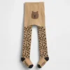 Collant con orsetto leopardo per neonato & bebè