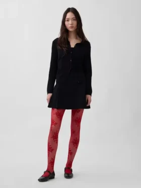 Collant in pizzo
