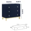Comodino a 3 cassetti babyGap Legacy