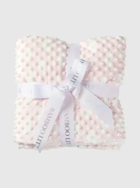 Copertina "Little Pink Cozy Cloud" in bambù