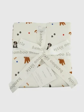 Copertina per neonati Bamboo Little Dogs