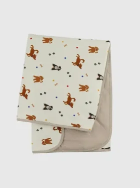 Copertina per neonati Bamboo Little Dogs