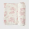 Copertina per neonati in bambù "Spring Toile" di The Gilded Bird