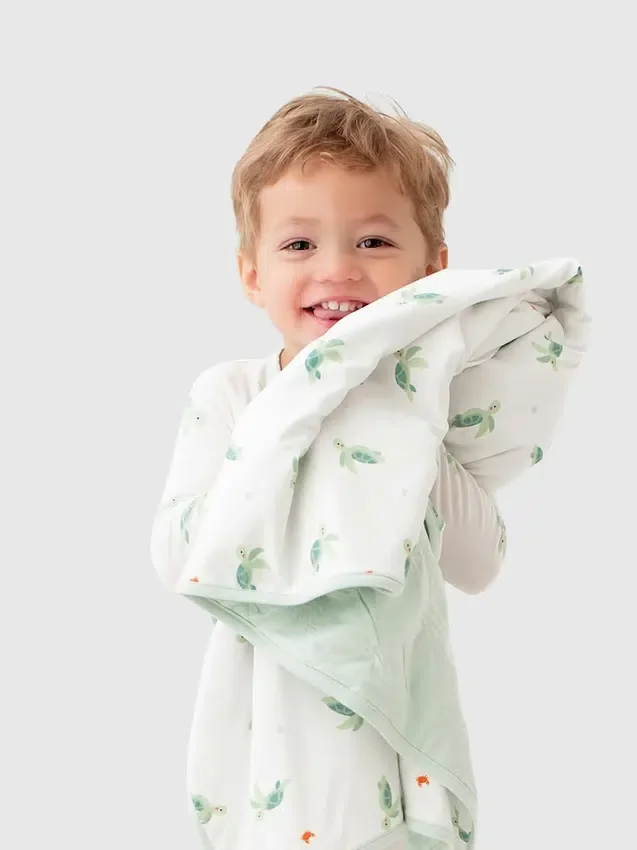 Copertina per neonati “Tartaruga” in bambù