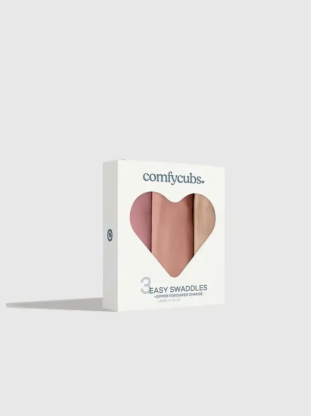 Copertine avvolgenti Easy Swaddle di Comfy Cubs con cerniera