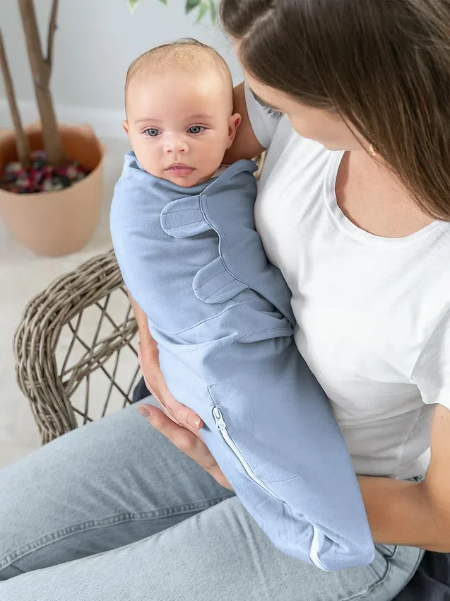 Copertine avvolgenti Easy Swaddle di Comfy Cubs con cerniera