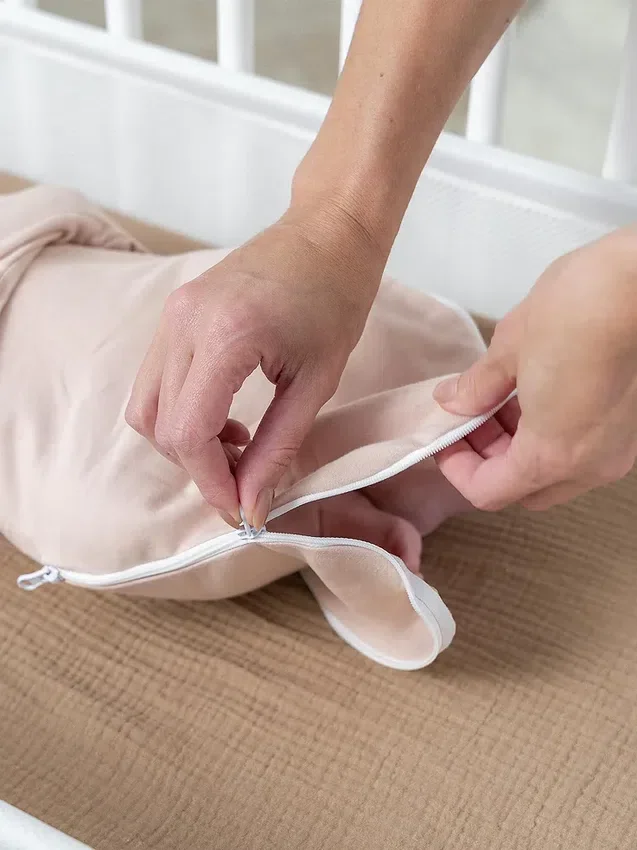 Copertine avvolgenti Easy Swaddle di Comfy Cubs con cerniera