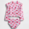 Costume da bagno a due pezzi con rash guard per neonato & bebè