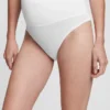 Costume da bagno a due pezzi elasticizzato a vita alta per la premaman e il post-parto
