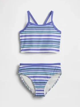 Costume da bagno a due pezzi tankini per bambini