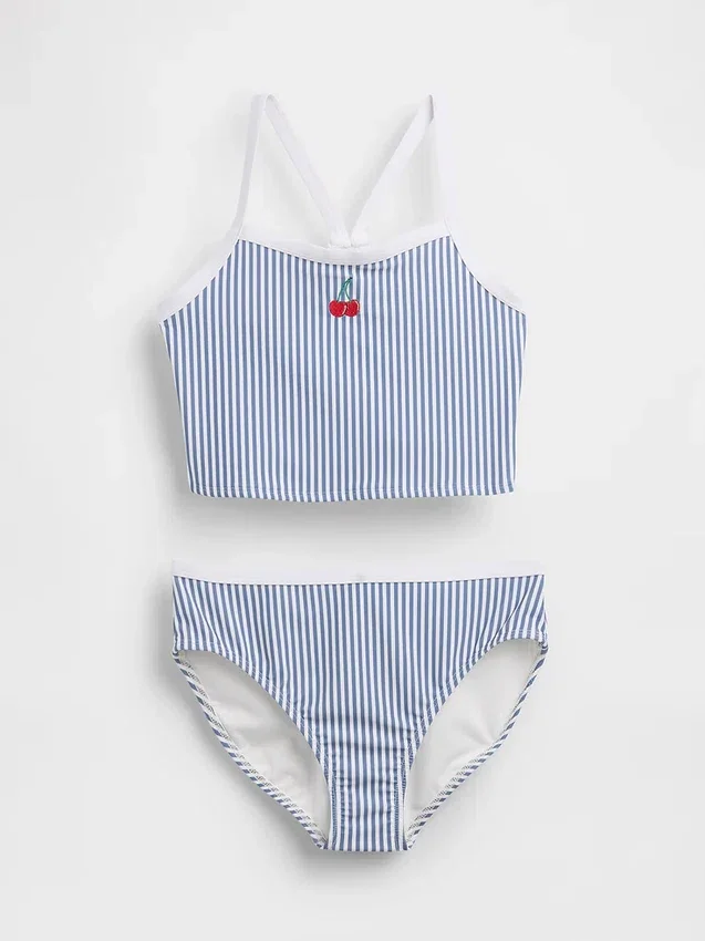 Costume da bagno a due pezzi tankini per bambini