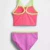 Costume da bagno a due pezzi tankini per bambini