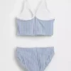 Costume da bagno a due pezzi tankini per bambini