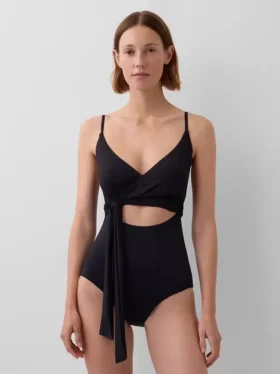 Costume da bagno a fascia con cut-out