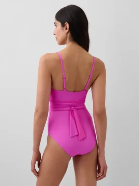 Costume da bagno a fascia con cut-out