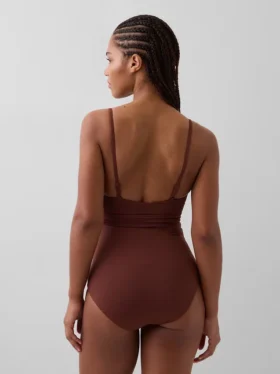 Costume da bagno a fascia con cut-out