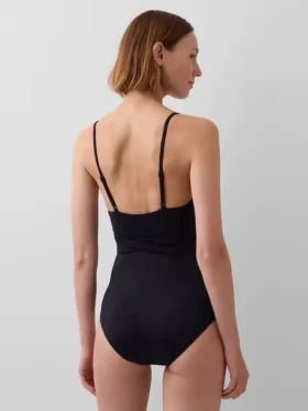 Costume da bagno a fascia con cut-out