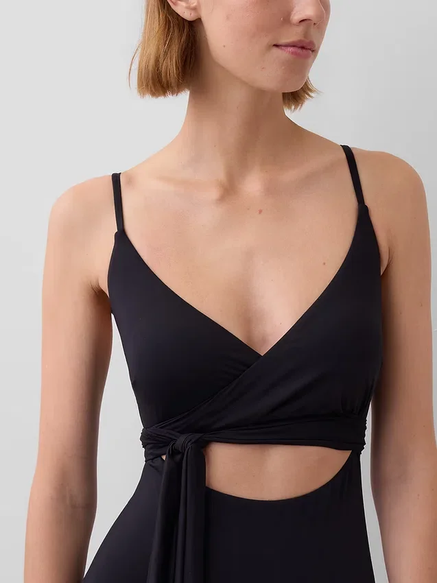 Costume da bagno a fascia con cut-out