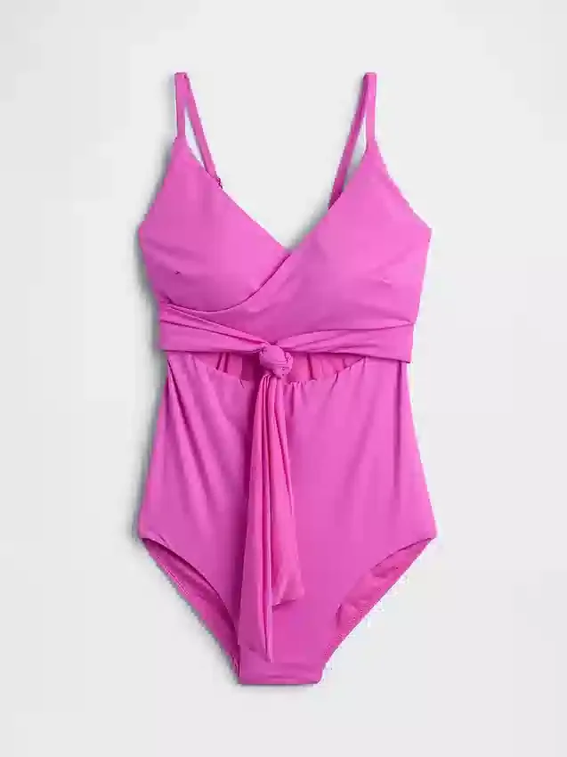 Costume da bagno a fascia con cut-out