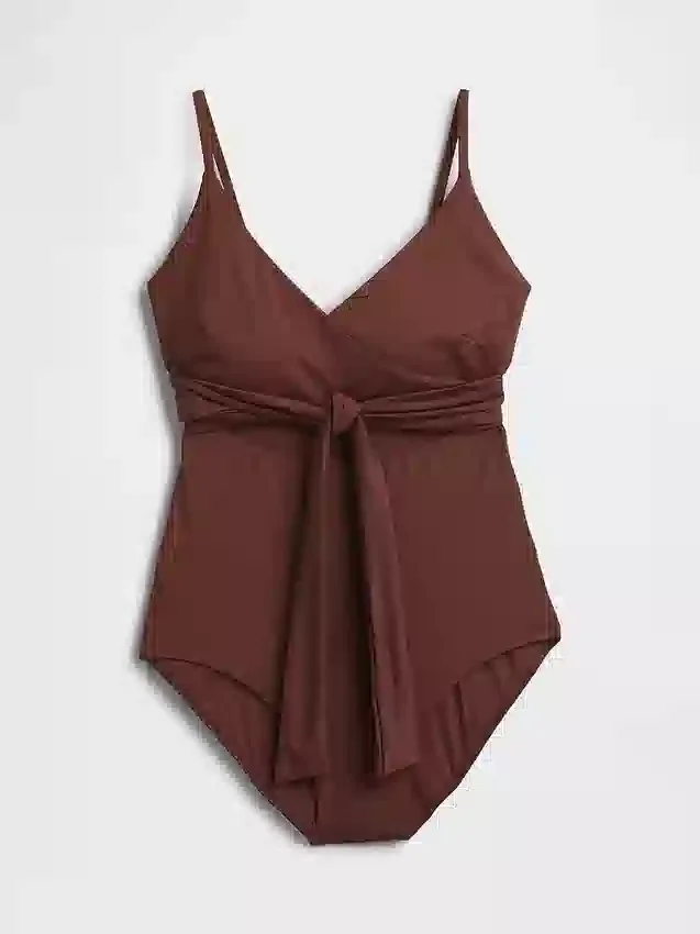 Costume da bagno a fascia con cut-out