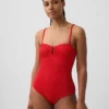 Costume da bagno a fascia convertibile