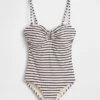 Costume da bagno a fascia convertibile