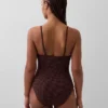 Costume da bagno con scollo rotondo