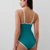 Costume da bagno con scollo rotondo