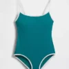 Costume da bagno con scollo rotondo