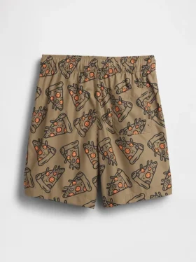 Costume da bagno da bambino da 5″ in tessuto riciclato