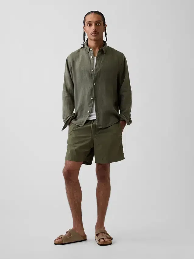 Costume da bagno dal taglio morbido da 6"