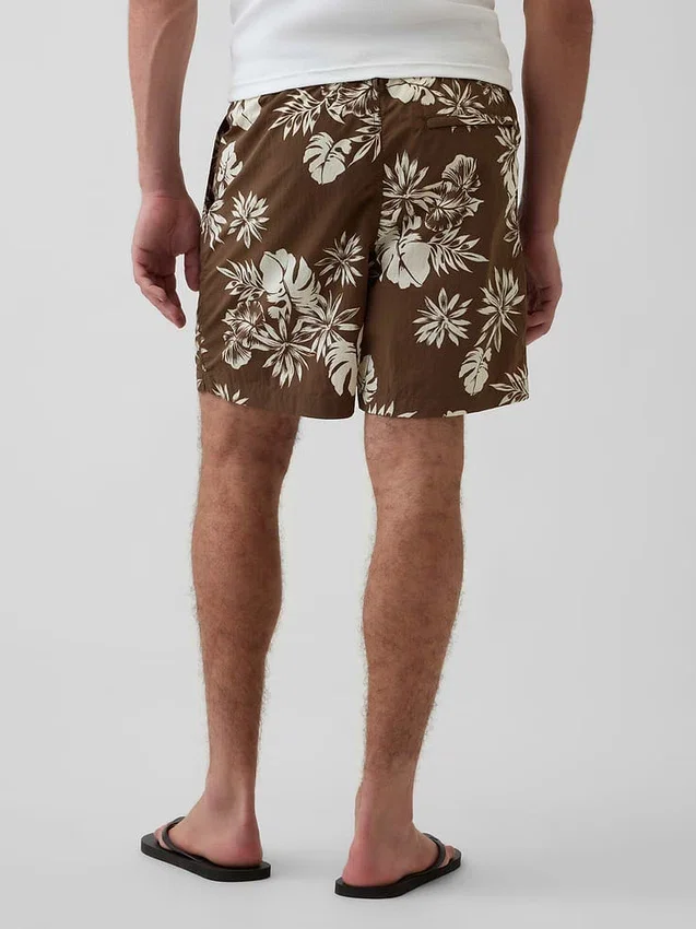 Costume da bagno dal taglio morbido da 6"