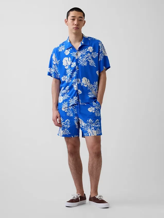 Costume da bagno dal taglio morbido da 6"