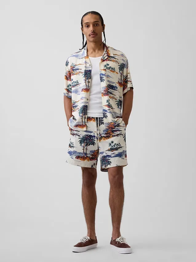 Costume da bagno dal taglio morbido da 6"