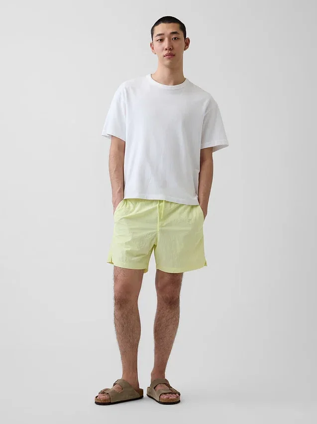 Costume da bagno dal taglio morbido da 6"