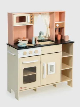 Cucina da gioco color crema
