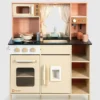 Cucina da gioco color crema