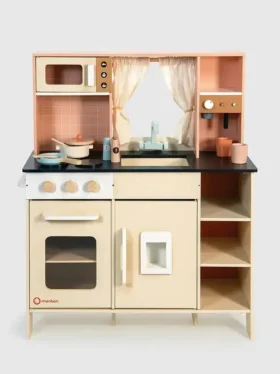 Cucina da gioco color crema