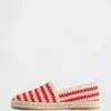 Espadrillas piatte all’uncinetto