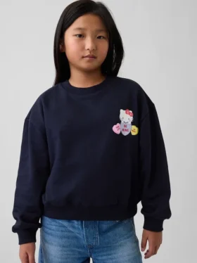 Felpa a maniche dolman Vintagesoft per bambini