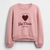 Felpa a maniche dolman Vintagesoft per bambini