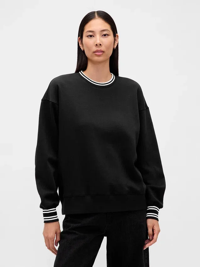 Felpa a tunica oversize Vintagesoft