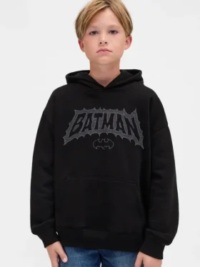 Felpa con cappuccio Batman Vintagesoft per bambini