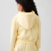 Felpa con cappuccio da bambino Vintagesoft dalla vestibilità comoda con bordi in pizzo e zip