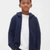Felpa con cappuccio e zip GapFit Tech ad asciugatura rapida per bambini