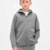 Felpa con cappuccio e zip GapFit Tech ad asciugatura rapida per bambini