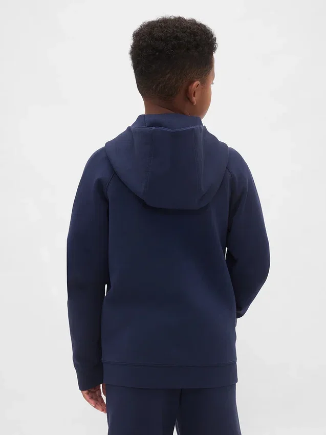 Felpa con cappuccio e zip GapFit Tech ad asciugatura rapida per bambini