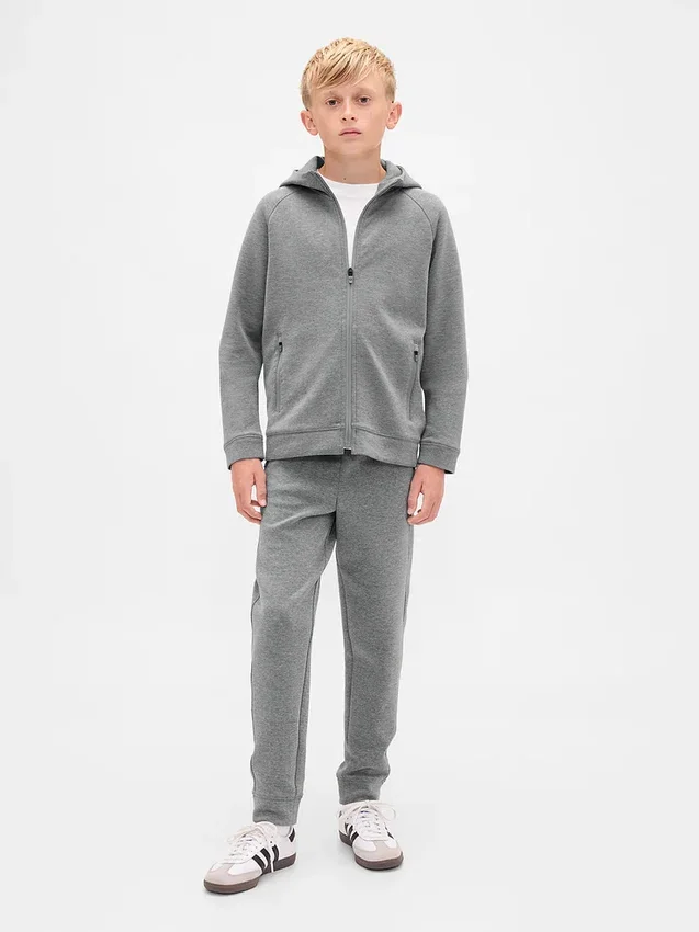 Felpa con cappuccio e zip GapFit Tech ad asciugatura rapida per bambini